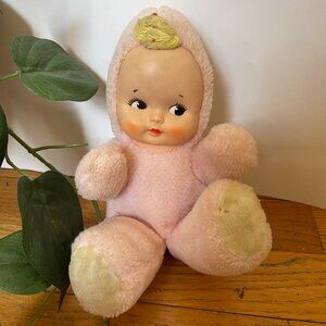 Knickerbocker Pink Plush Animals of Distinction Vintage 60s